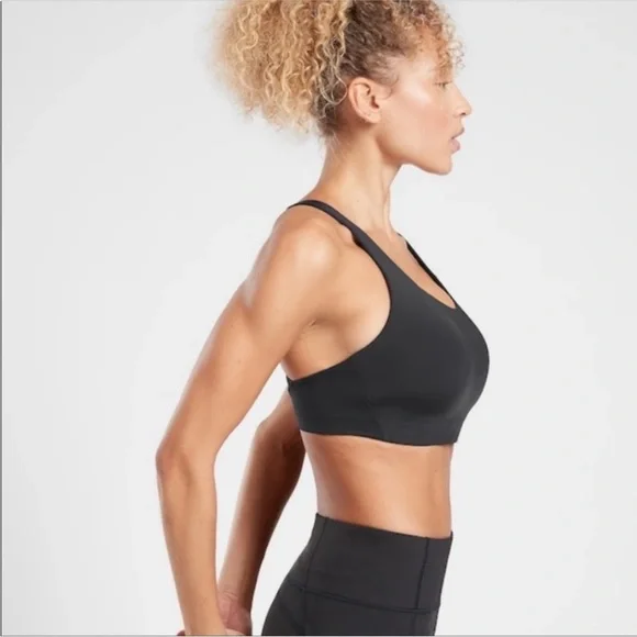 ATHLETA Advanced Black Sports Bra - Picture 3 of 11